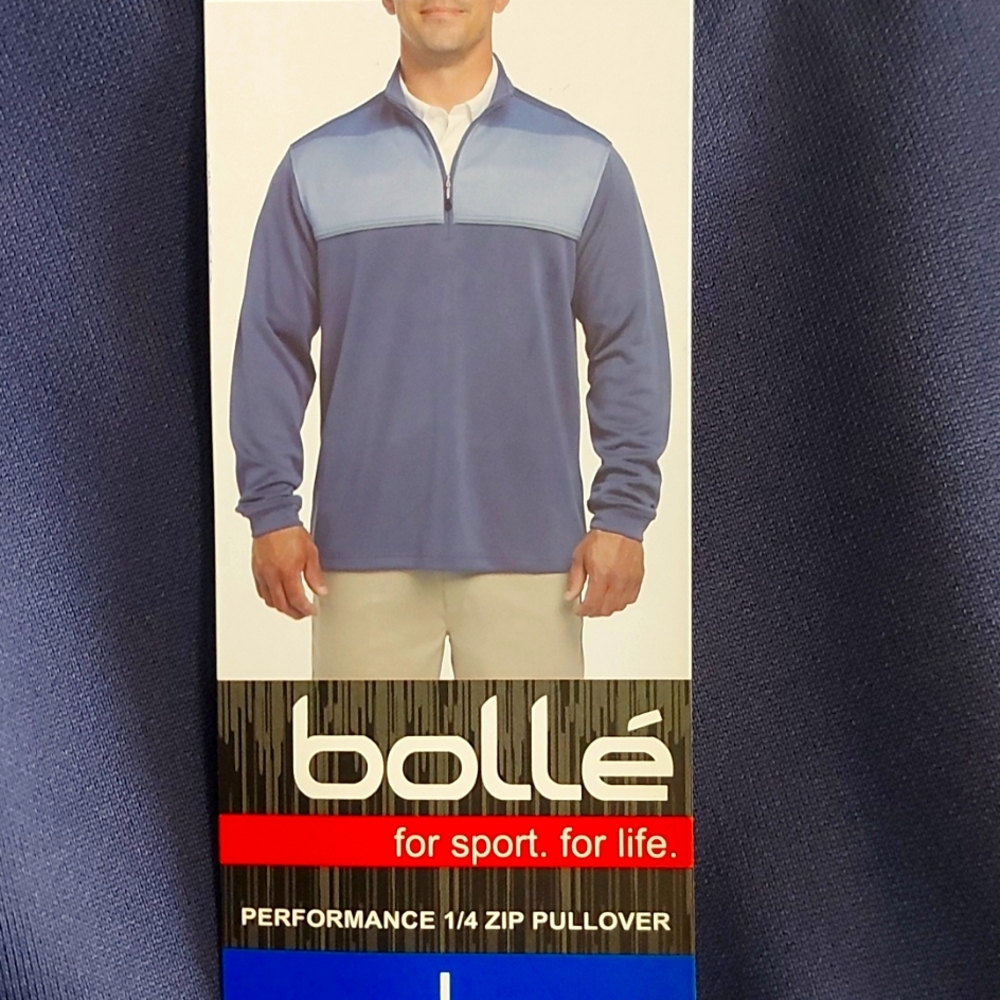 NWT Bolle performance 1/4 zip pullover sz Large